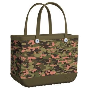 Special Edition Baby Bogg Bag in Camo with a Splash of Coral
